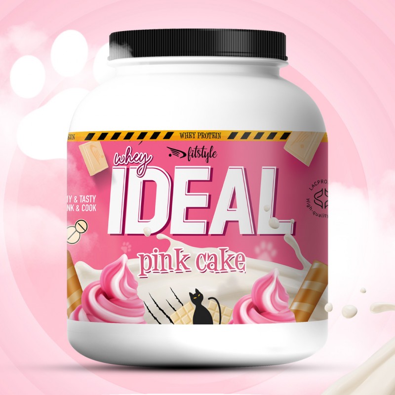 Ideal Whey Pink Cake 1kg FITSTYLE