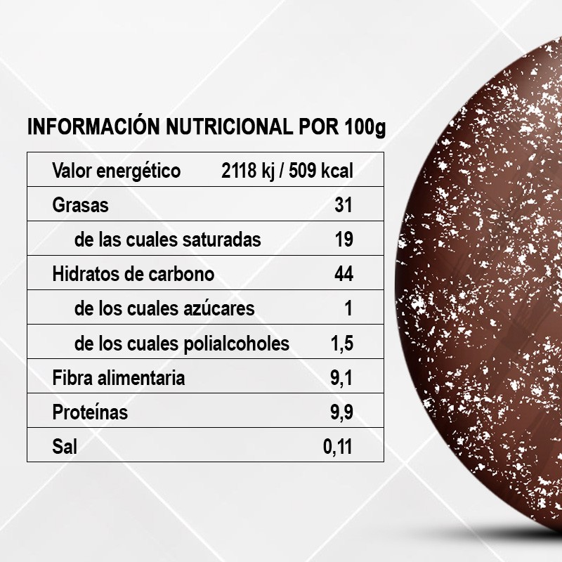 JOY Galletas Choco Coco 0% maltitol 130g (1x9u) FITSTYLE