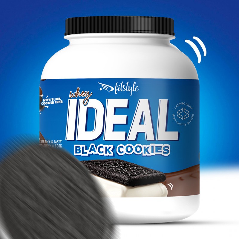 Ideal Whey Black Cookies 1kg FITSTYLE
