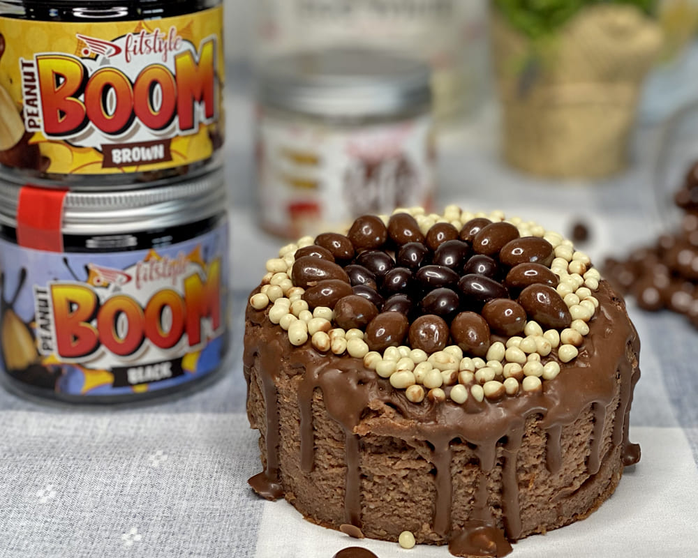 Cacahuetes y chocolate sin azúcar añadido